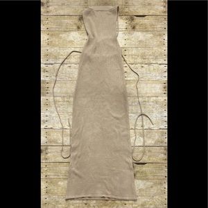 Nwot Alohas Delicate Strap Knit Dress 